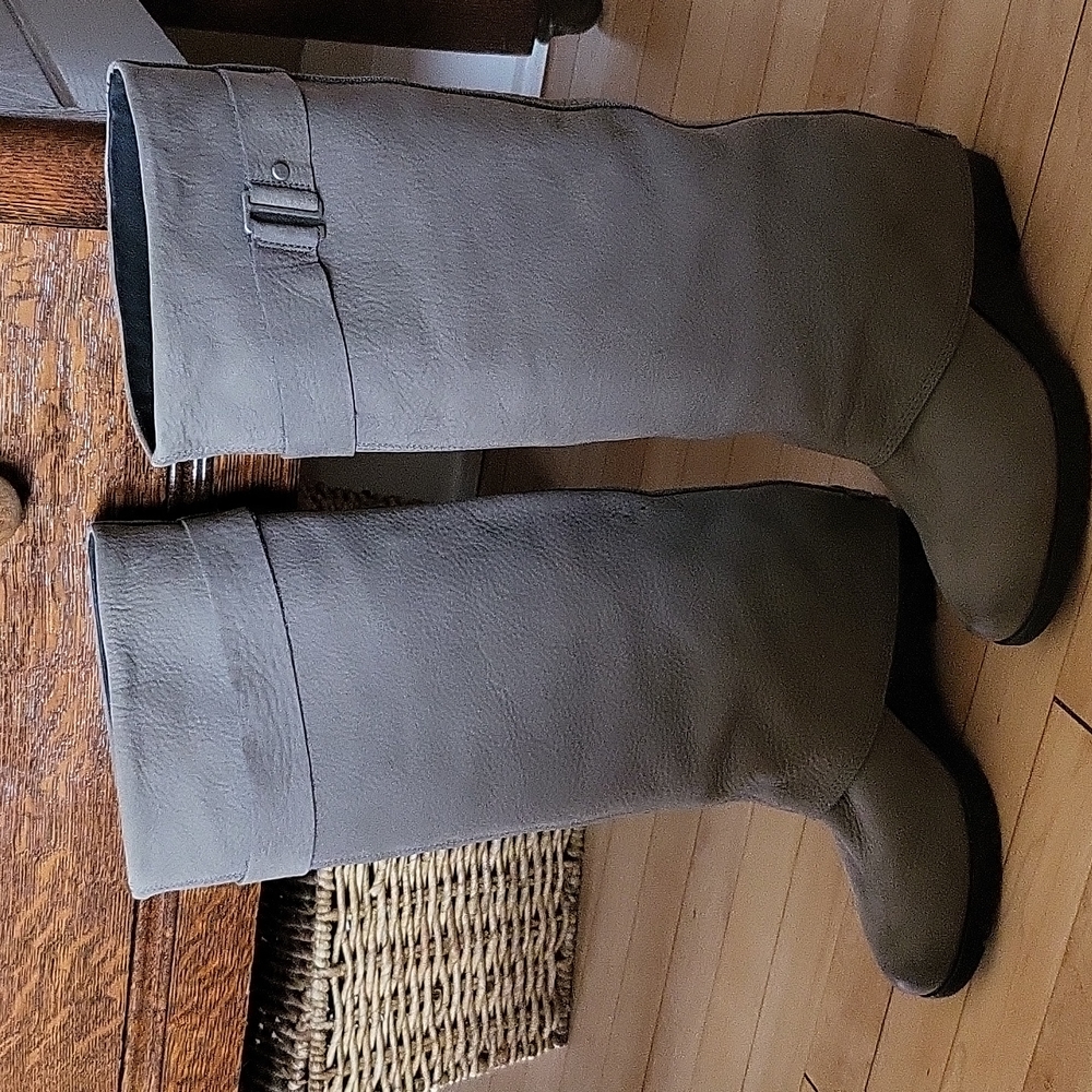 Sorel Shoes After Hours Tall Wedge Boot Quarry 9